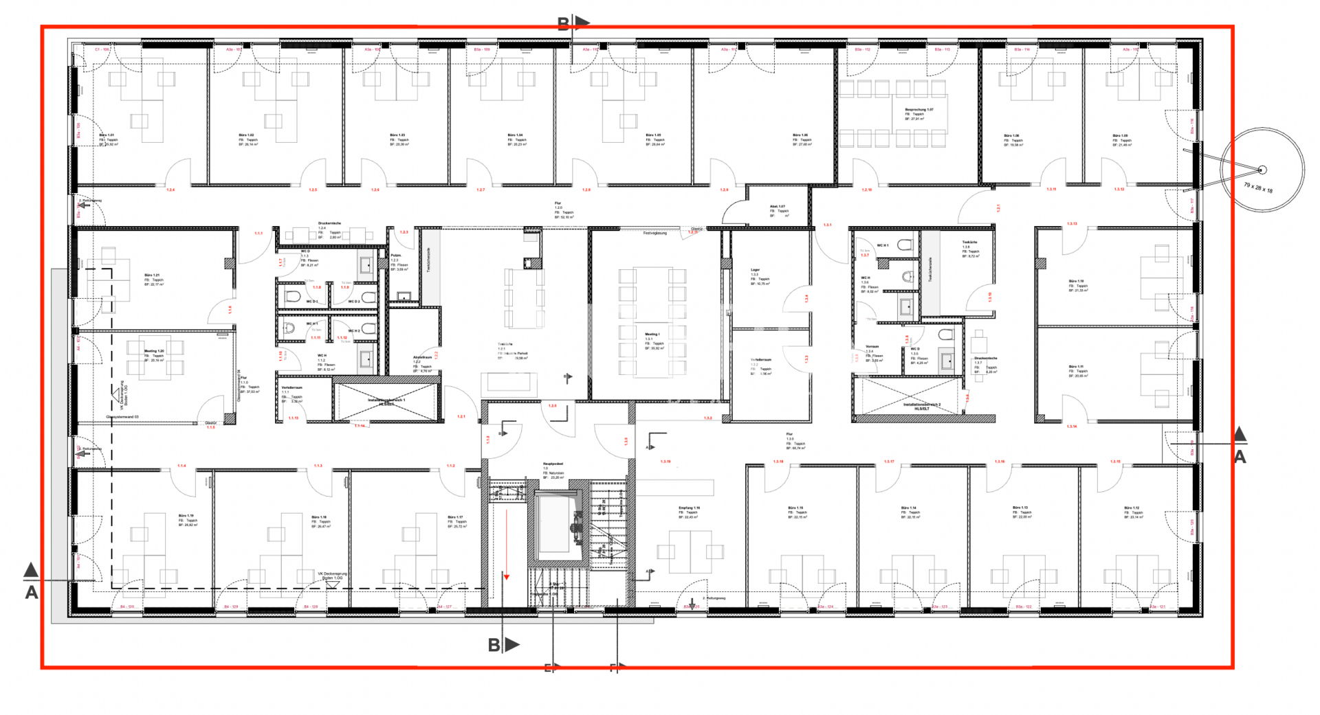 Grundriss 1.OG