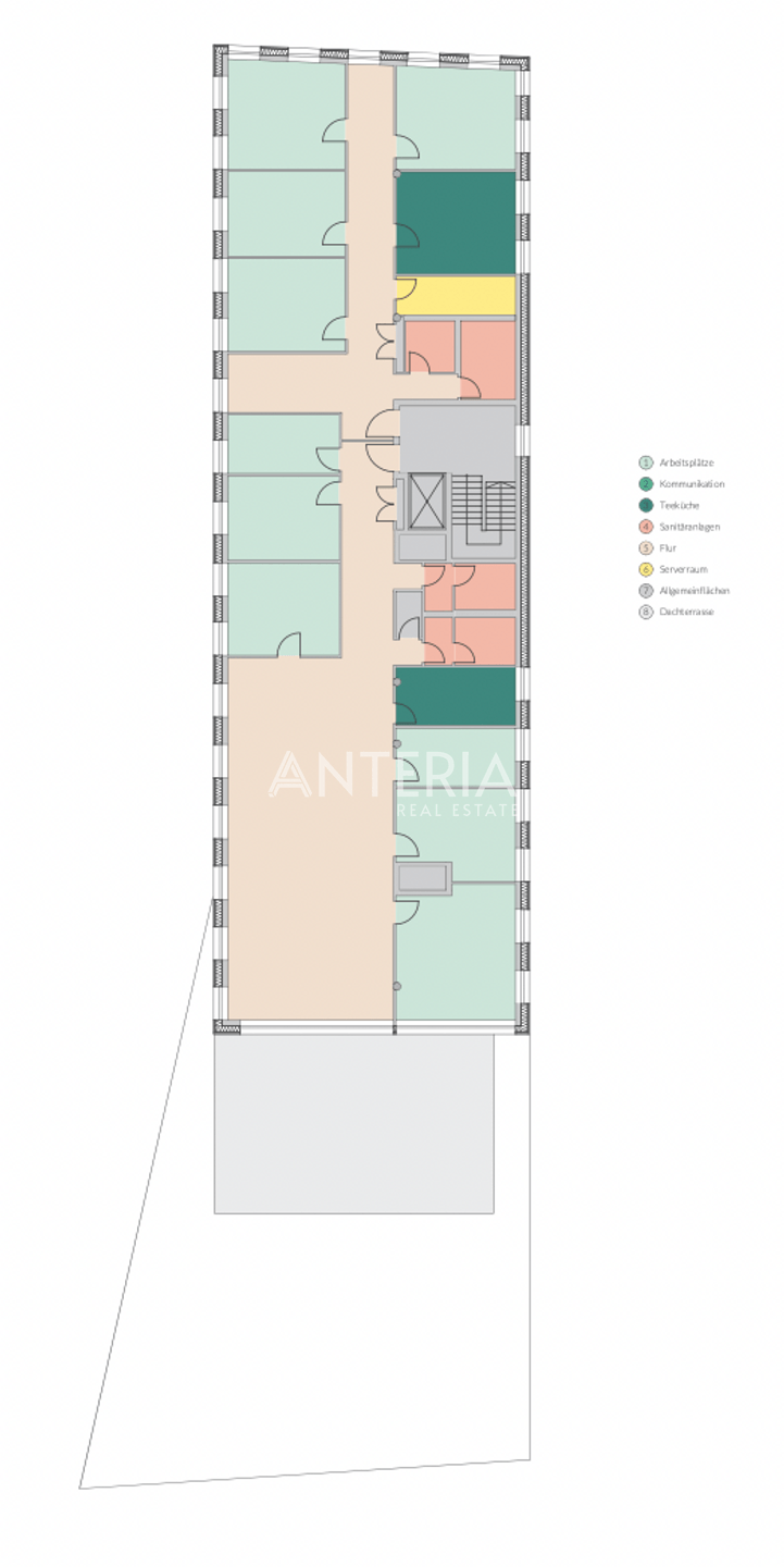 Grundrissplan 3.OG BT B
