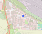 Helle, renovierte Bürofläche in MA-Mallau - Lagekarte