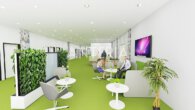 CONNEXT: Großzügiges Büroflächenangebot mit viel Gestaltungspotential - Ausbaubeispiel Meetingzone