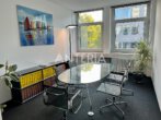 Erstbezug nach Renovierung: Moderne Büros an der Augustaanlage - Auf Wunsch im Industrial Design - Mieterausbaubeispiel Meeting