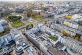 Attraktive Büro-/Praxisfläche in zentraler Innenstadtlage mit Blick auf den Wasserturm - Vogelperspektive