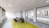 KONRADHAUS - Erstbezug moderner "New Work"- Büros nach Revitalisierung - Innenansicht Musterbüro