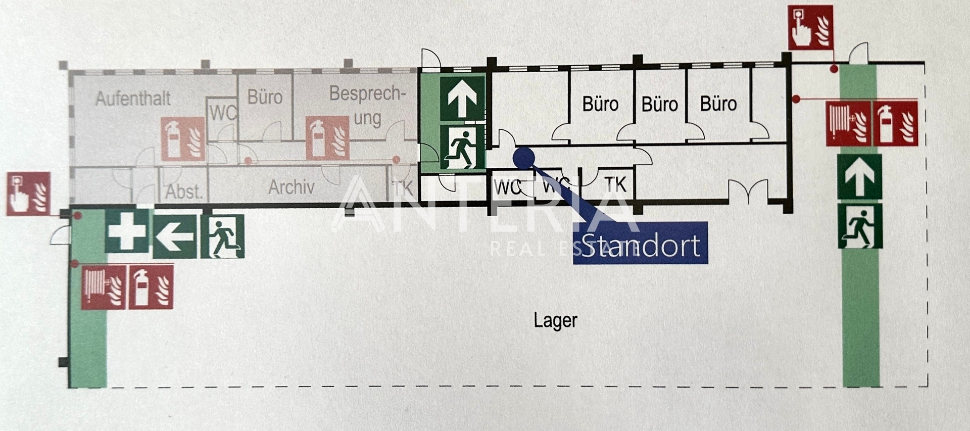 Büro Stettiner Str. 34, EG (Gebäude 2)