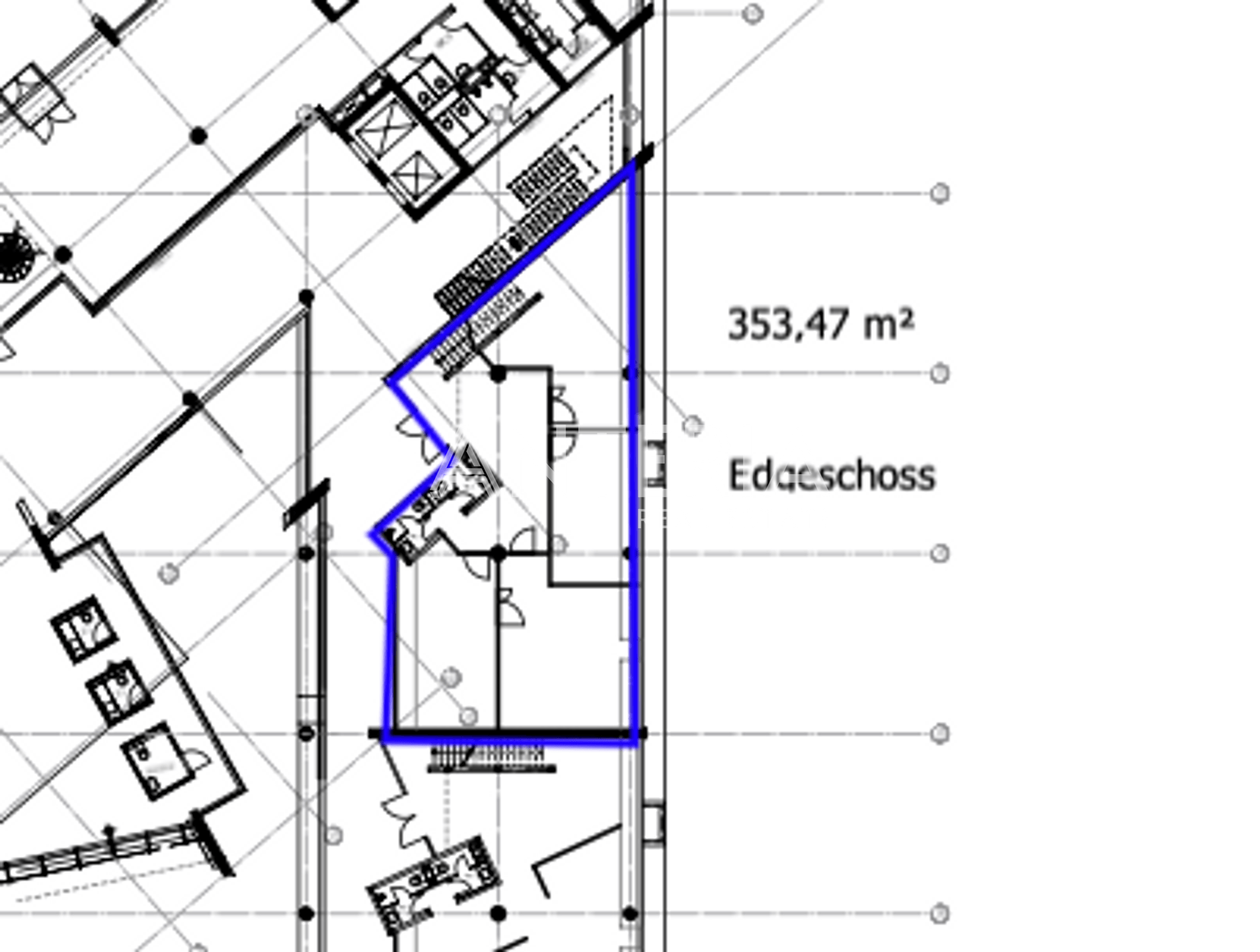 Grundriss EG Einheit 1