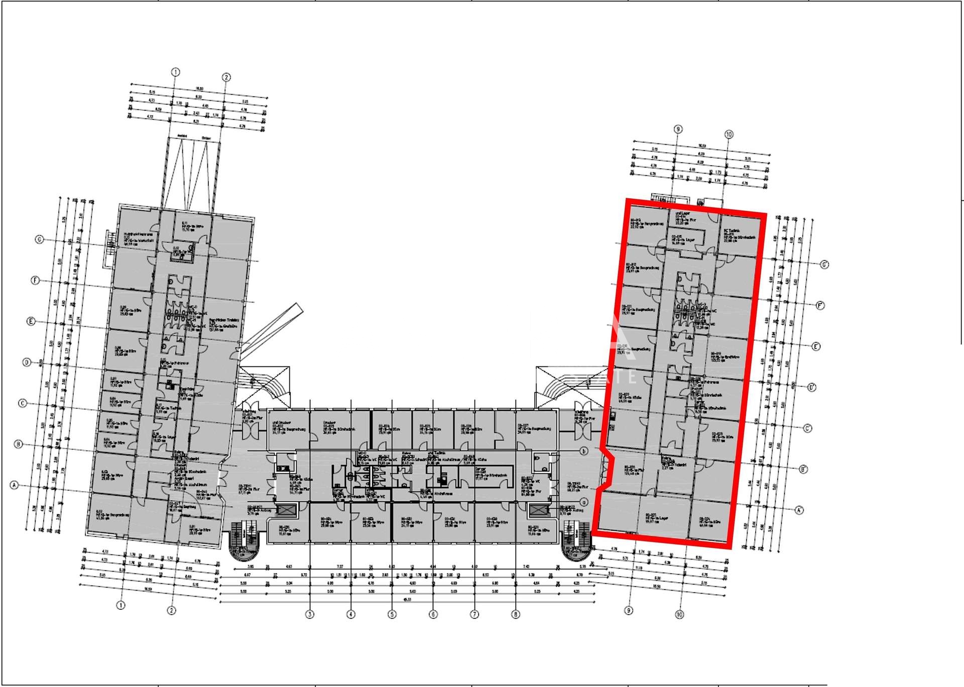 Grundriss Erdgeschoss (ca. 638 m²)