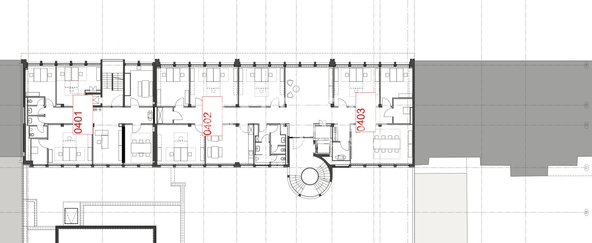 Grundriss 4. Obergeschoss