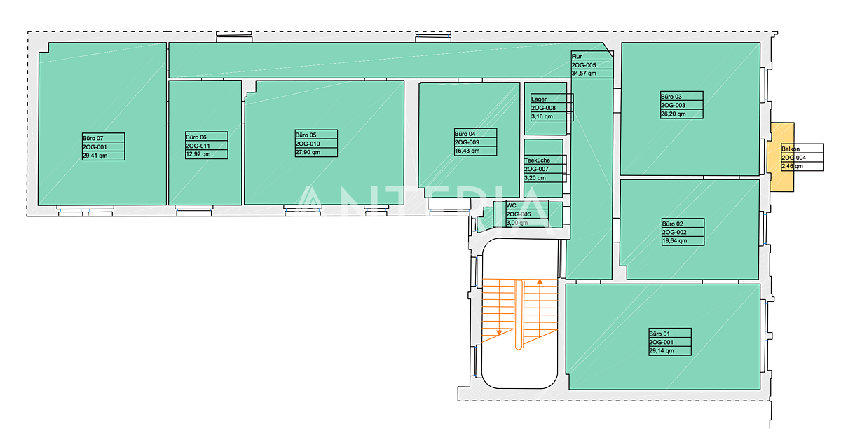 Grundriss 2.Obergeschoss