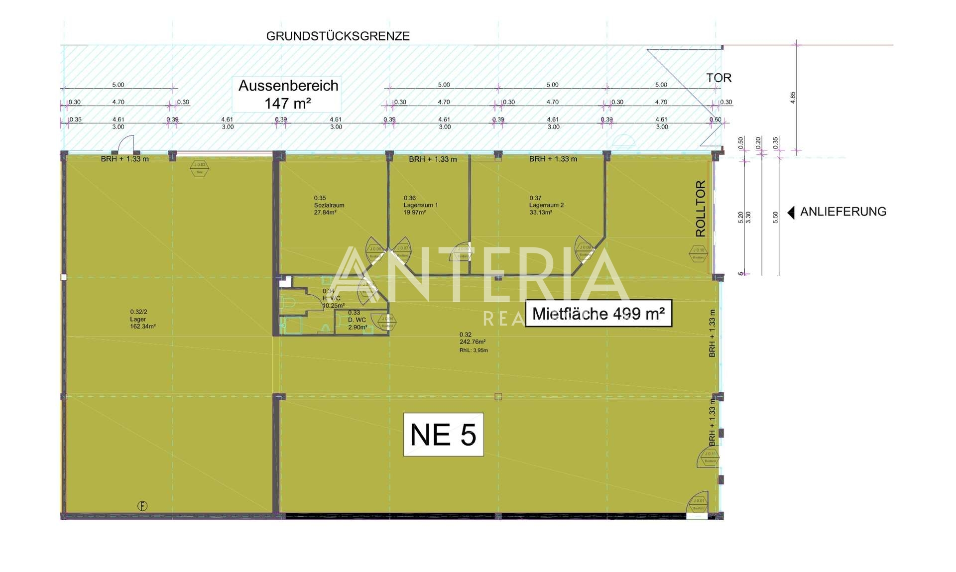 Grundriss EG Einheit 5