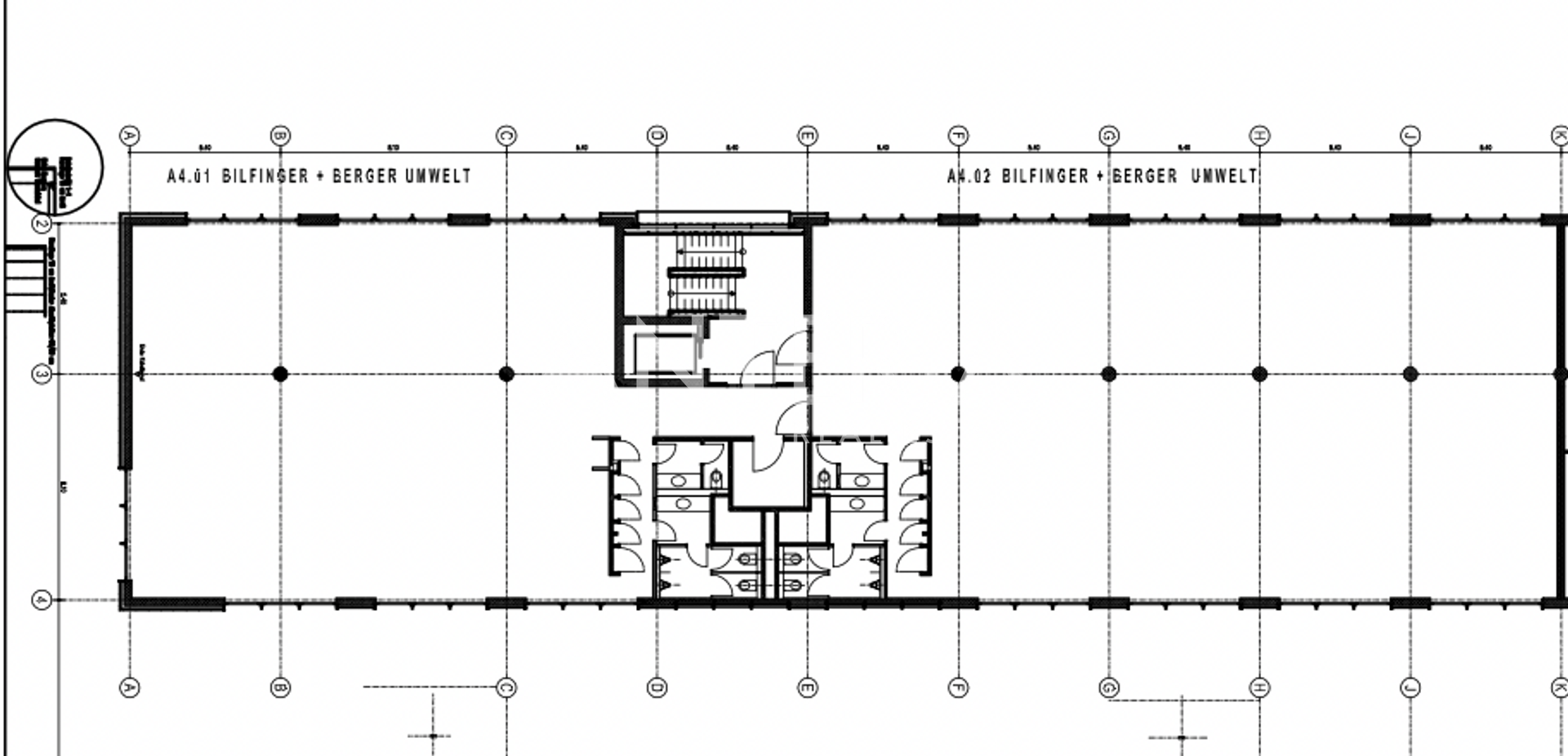 Grundriss 4.OG A4.1/4.2