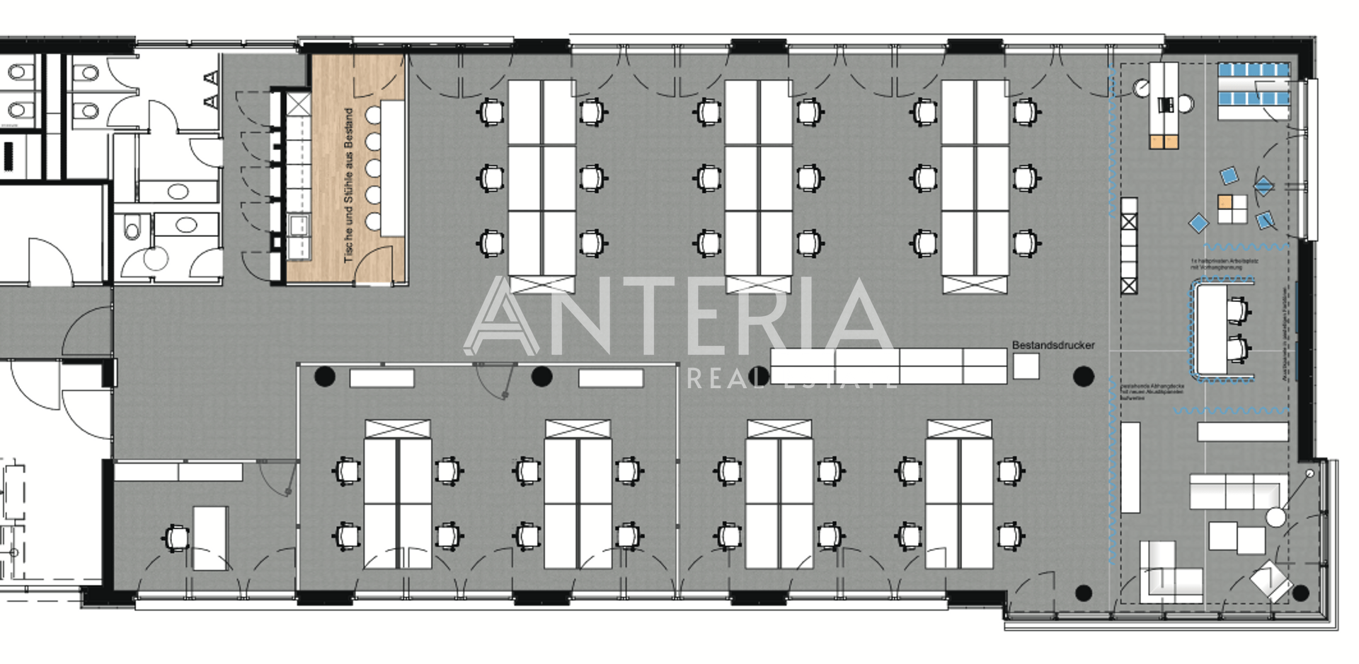 Grundriss 3.OG B3.4 Planungsbeispiel
