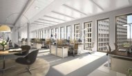 Quartiersentwicklung „Europaplatz“- Moderner Büroneubau am Hauptbahnhof - Ausbaubeispiel Büro