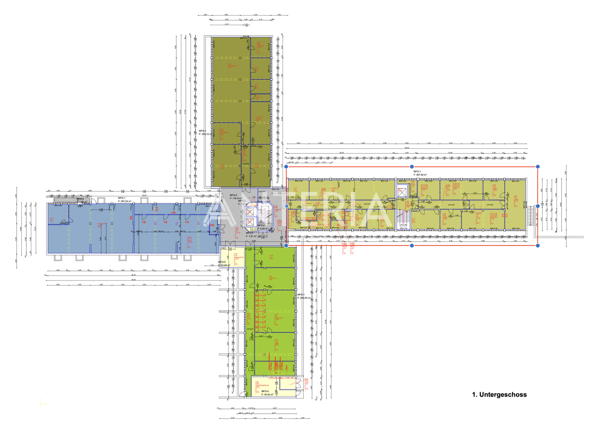 Grundriss Untergeschoss