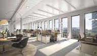 Quartiersentwicklung „Europaplatz“- Repräsentativer Büroneubau am Hauptbahnhof - Ausbaubeispiel Büro