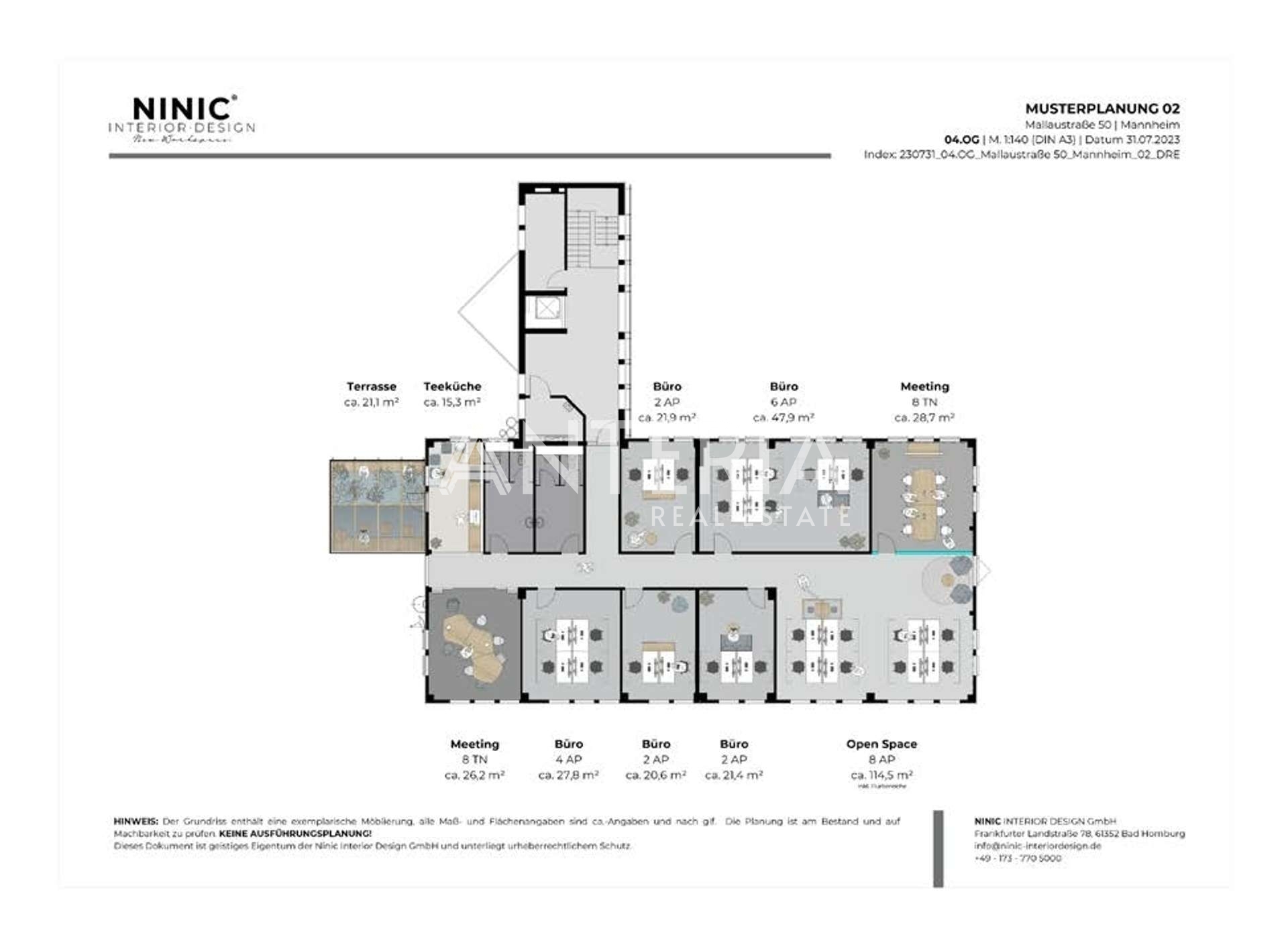 Planungsbeispiel 4.OG