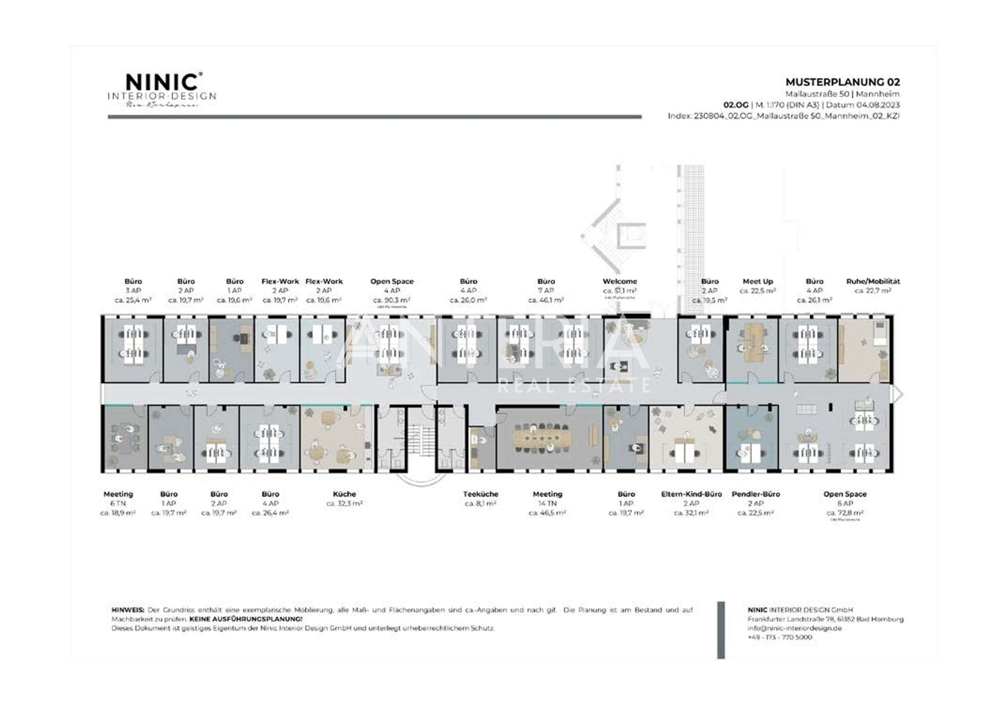 Planungsbeispiel 2.OG
