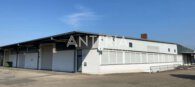 Tageslicht-Lagerhalle mit optimaler Verkehrsanbindung - Außenansicht