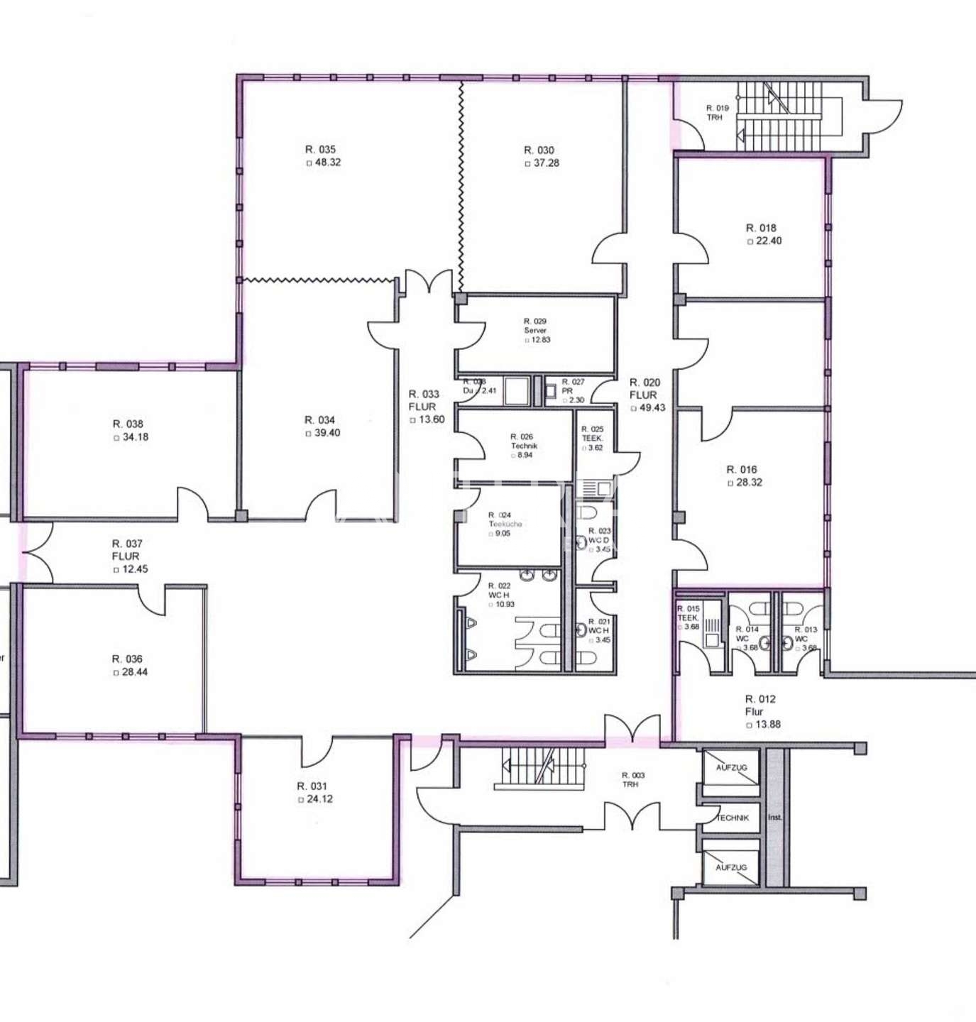 Grundriss EG Büro_Schulung