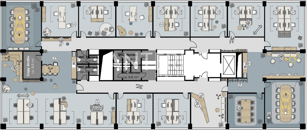 Grundriss Regelgeschoss